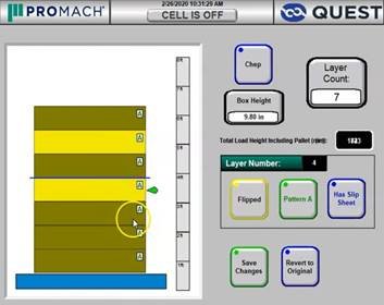 Smarter Software for Robotic Palletizing of Food and Beverage Products